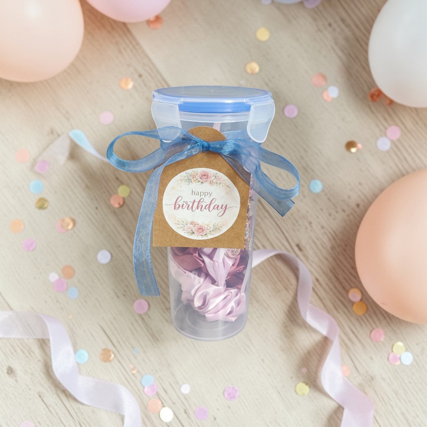 Pink Hair Accessories Birthday Hamper