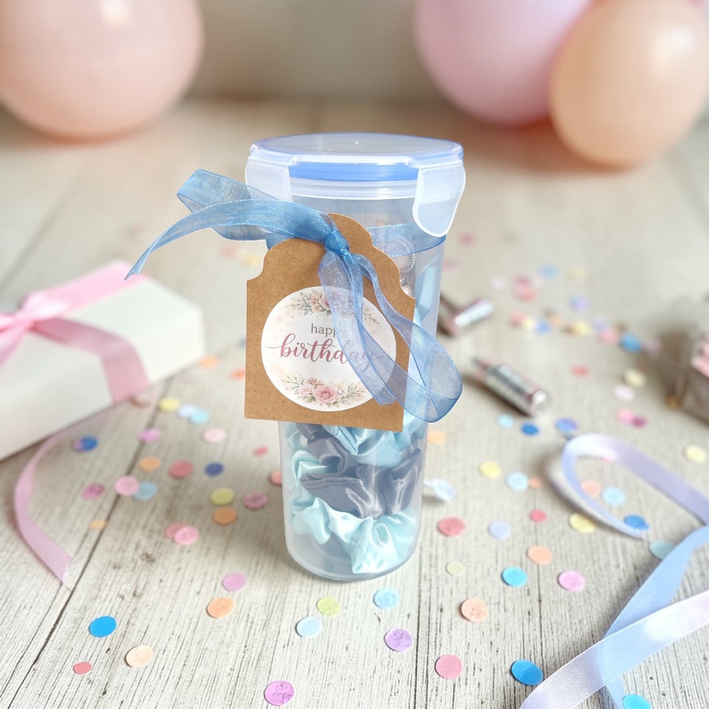 Blue Hair Accessories Birthday Hamper