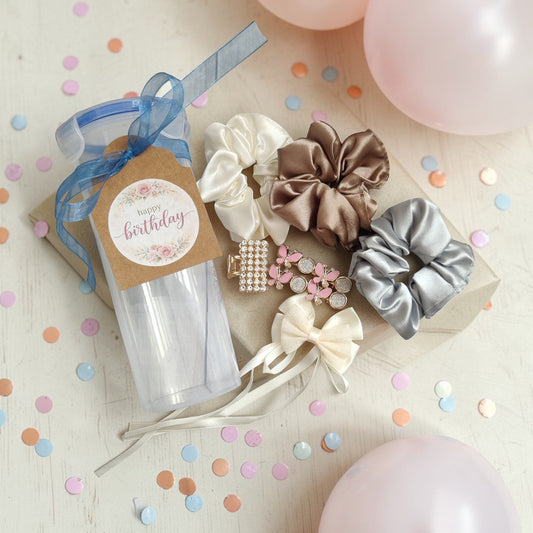 Neutral Hair Accessories Birthday Hamper