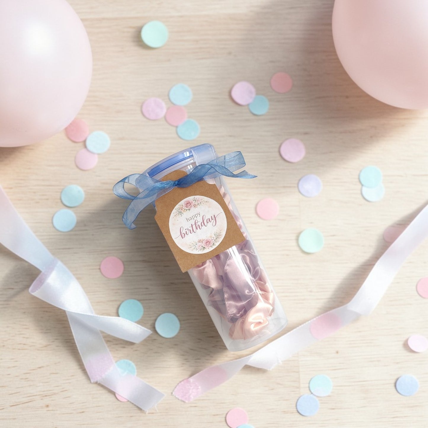 Peach Hair Accessories Birthday Hamper