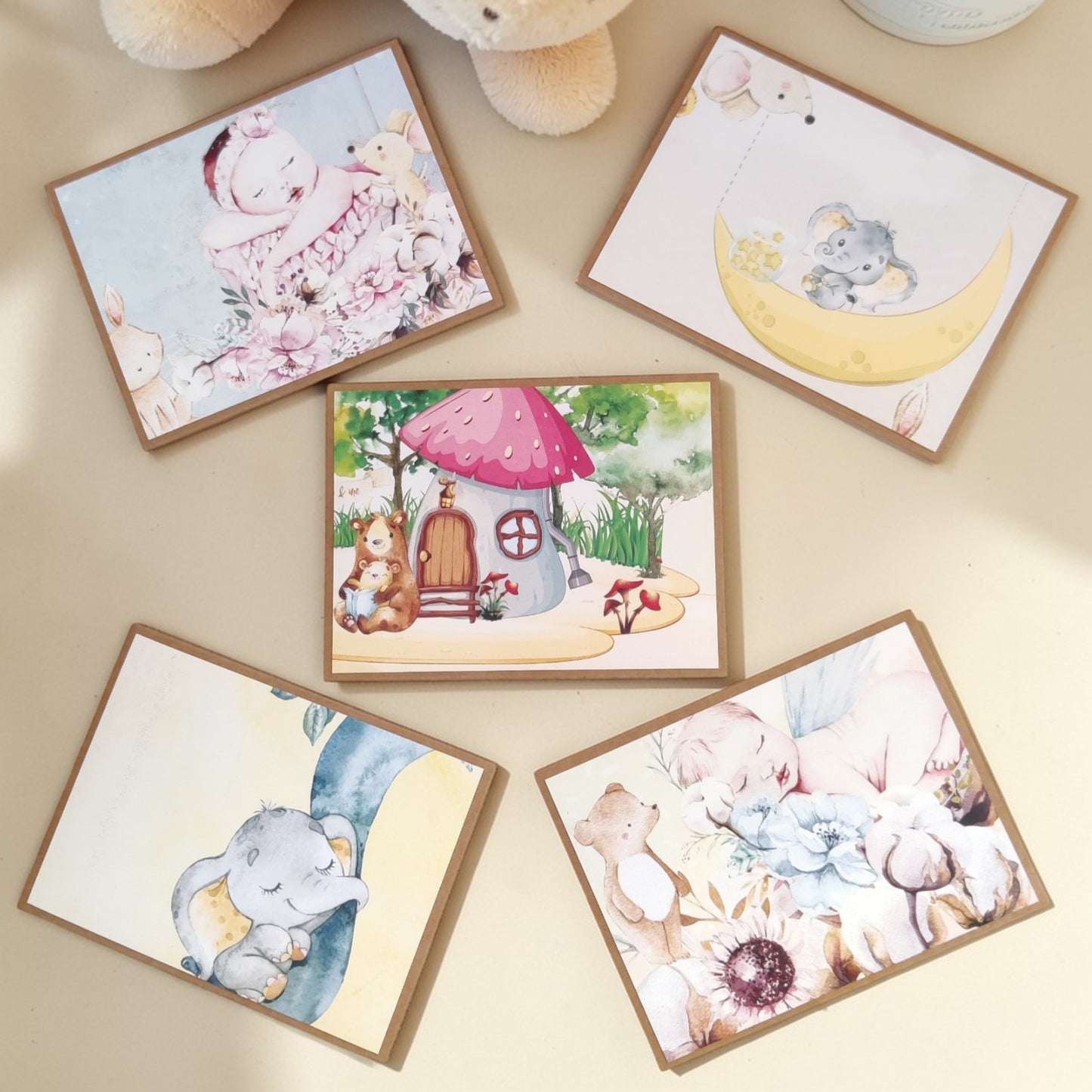 Petite Baby Theme Magnetic Money Envelopes – Set A