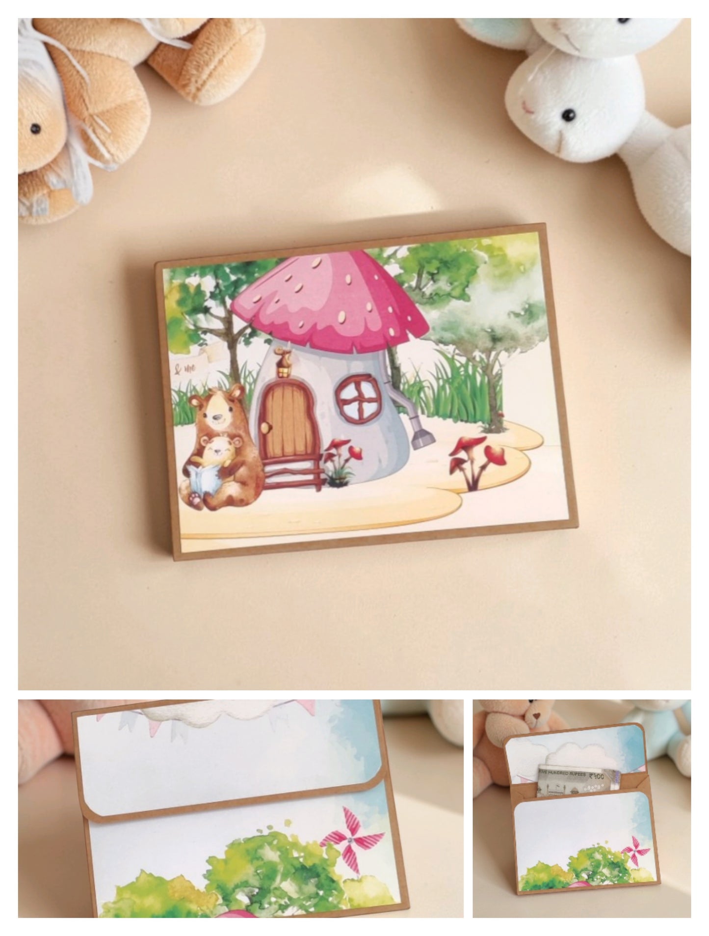 Petite Baby Theme Magnetic Money Envelopes – Set A