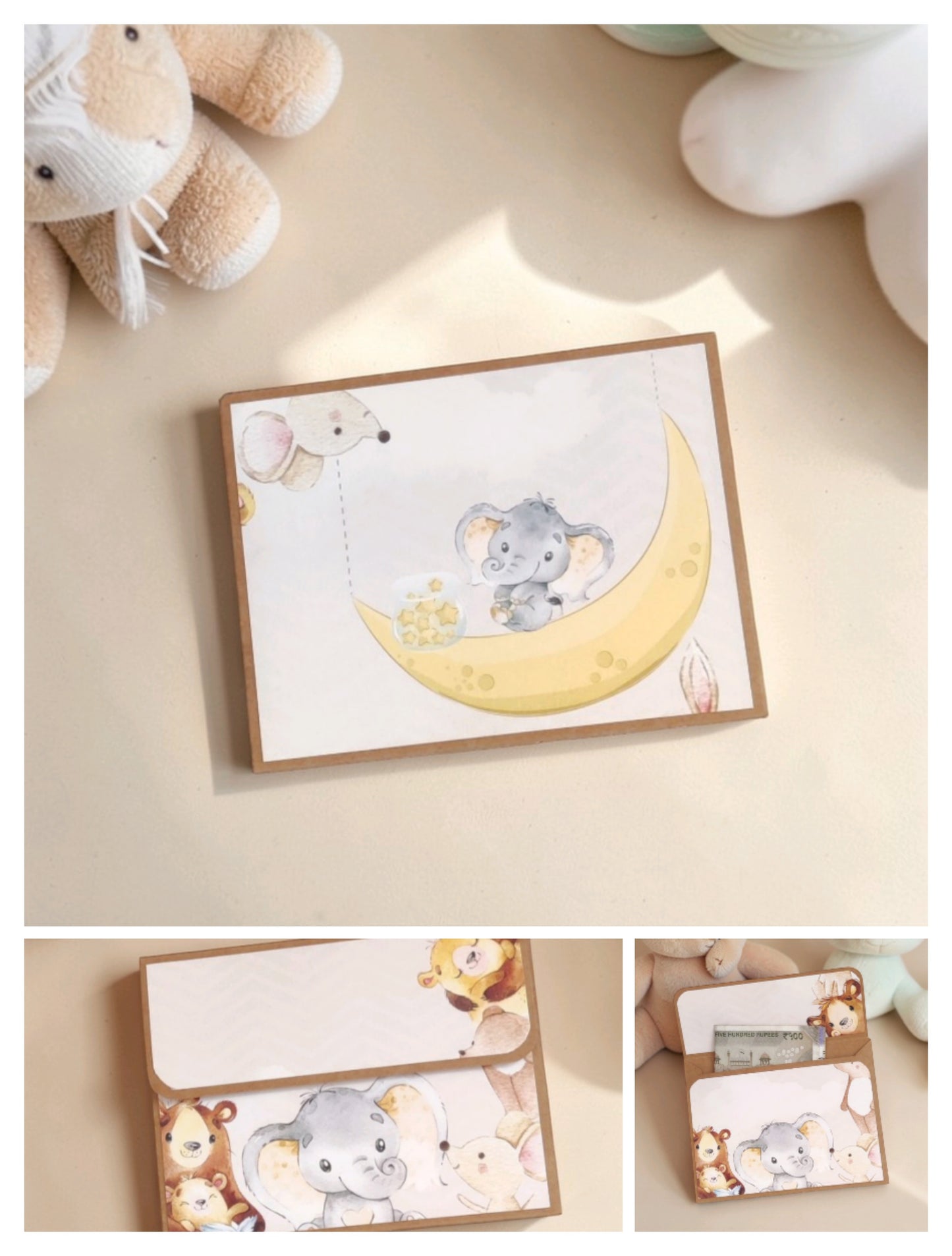 Petite Baby Theme Magnetic Money Envelopes – Set A
