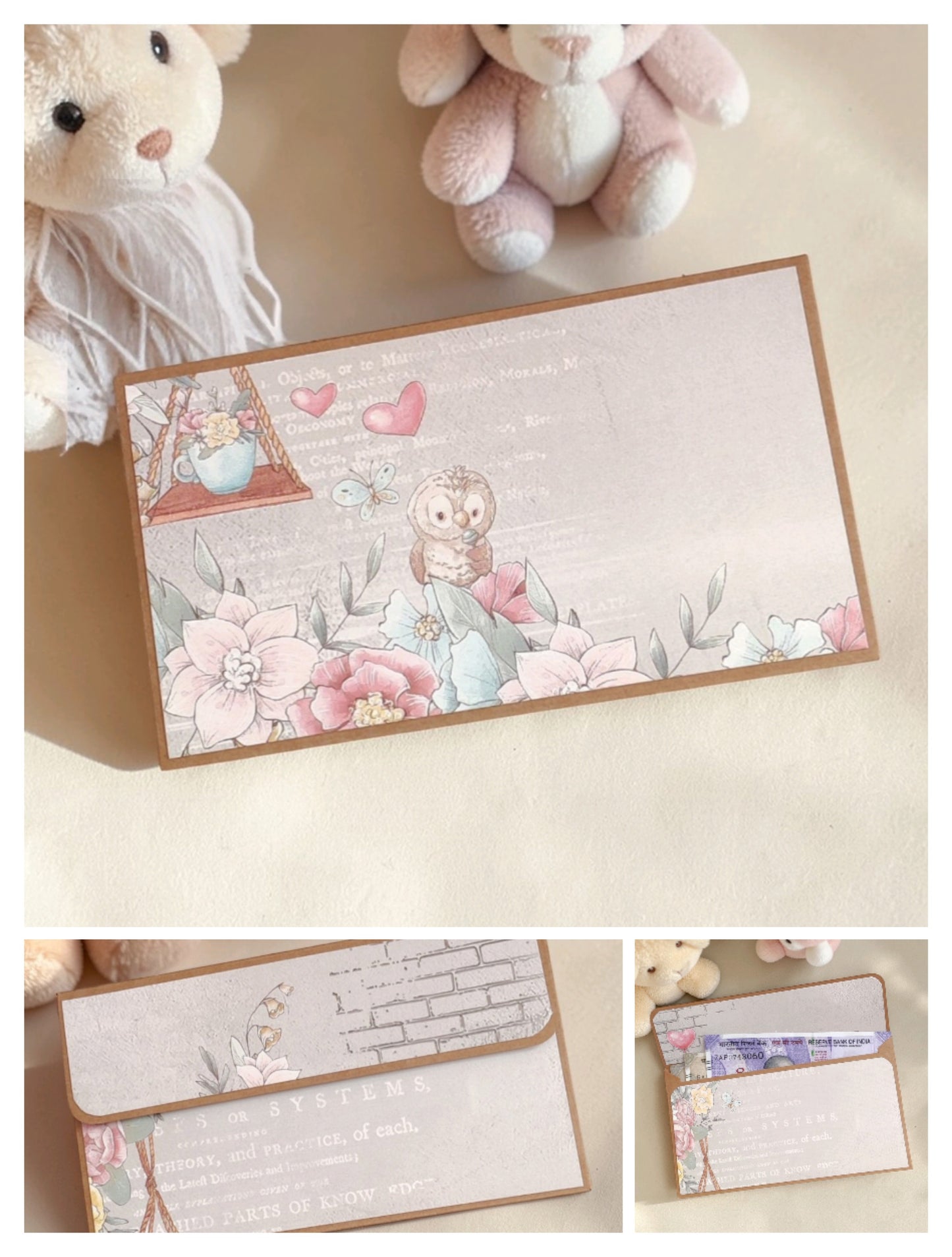 Classic Baby Theme Magnetic Money Envelopes – Set B