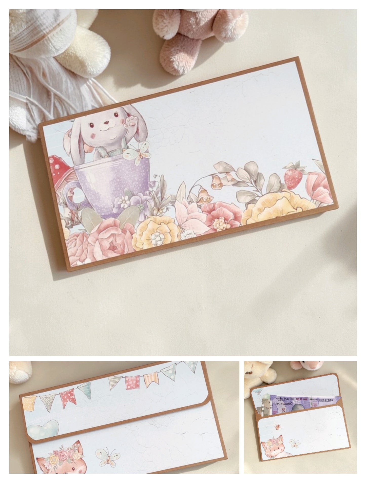 Classic Baby Theme Magnetic Money Envelopes – Set B