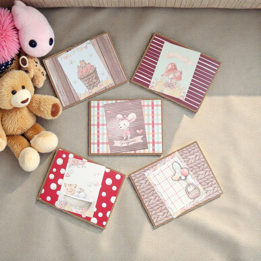 Petite Baby Theme Magnetic Money Envelopes – Set C