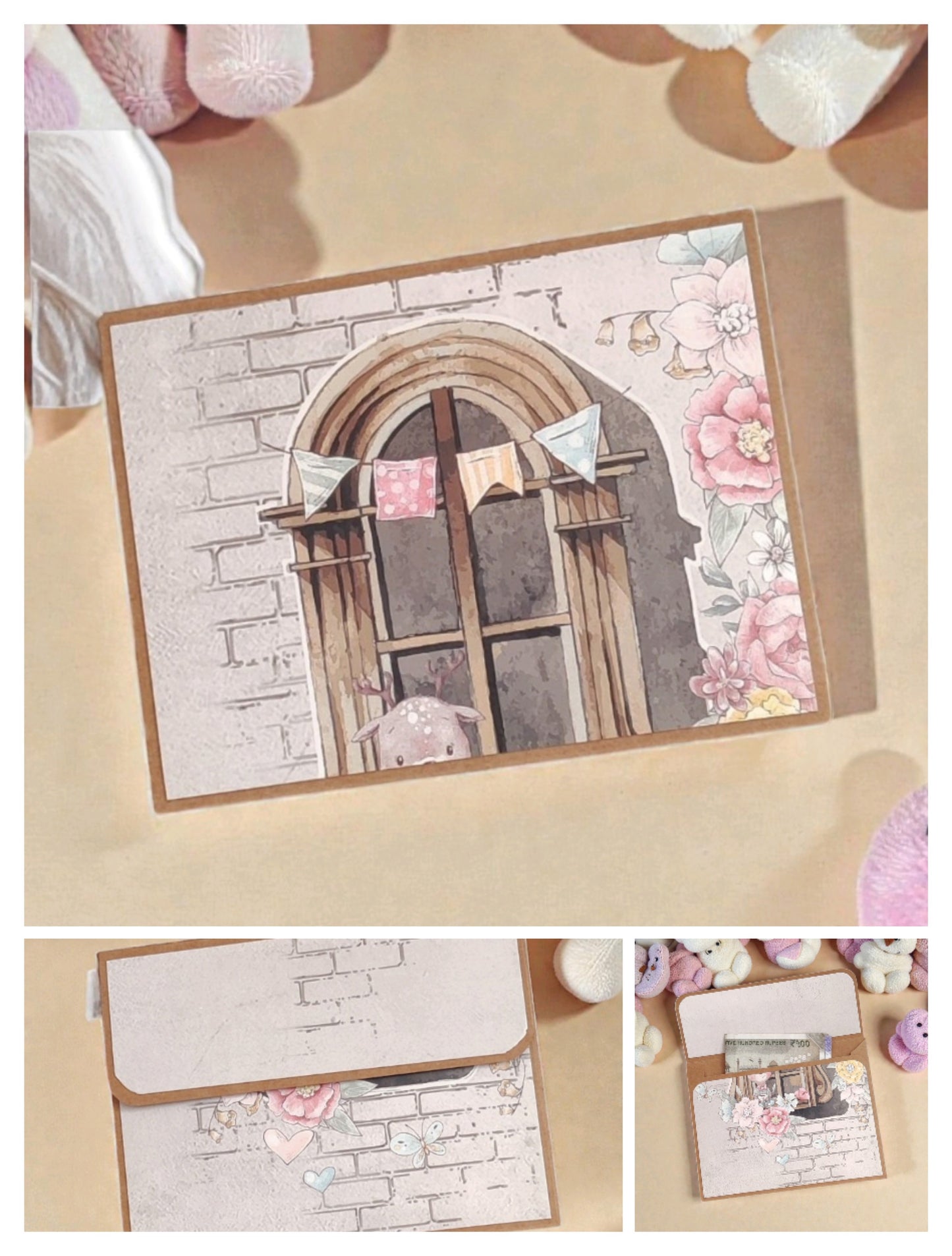 Petite Baby Theme Magnetic Money Envelopes – Set B