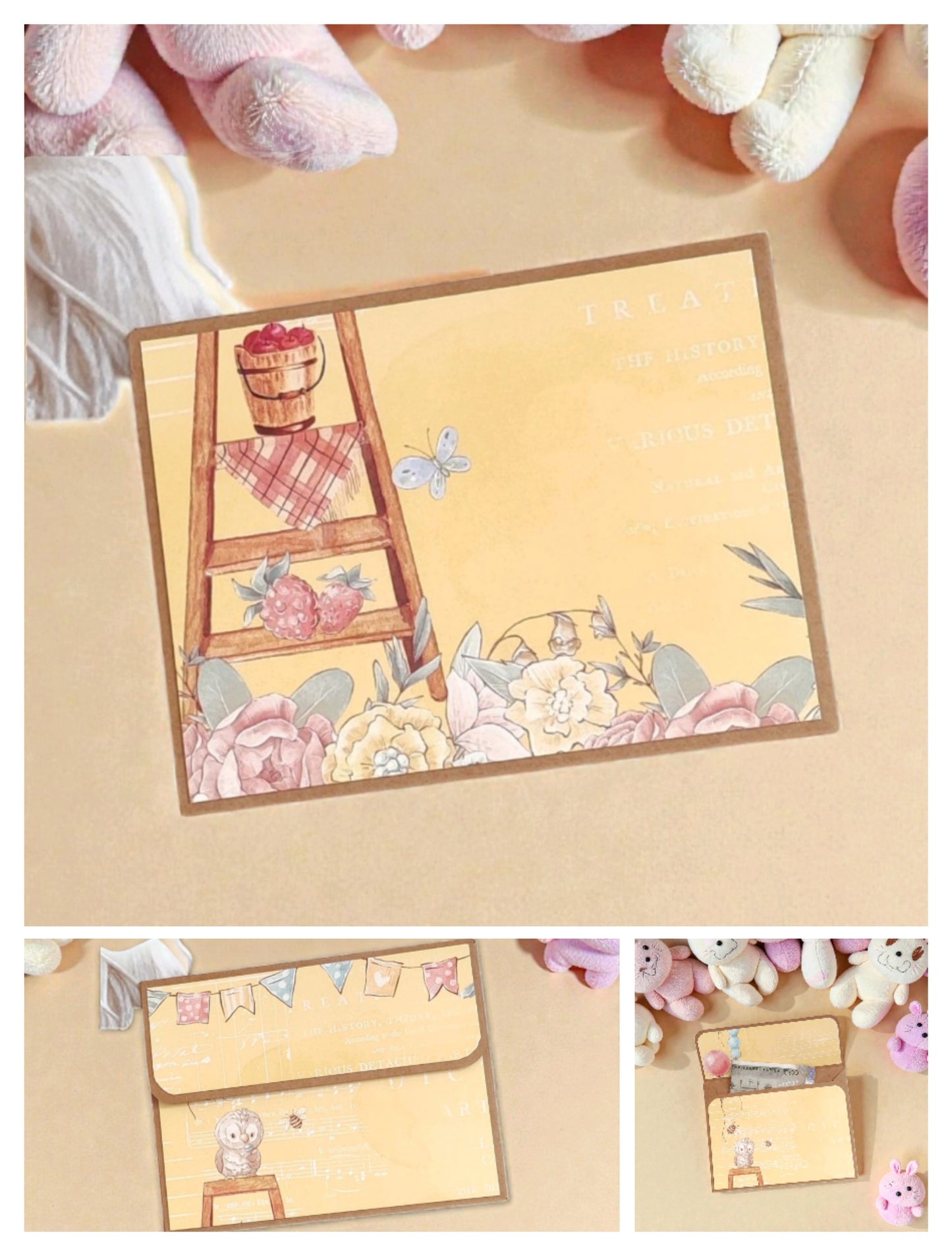 Petite Baby Theme Magnetic Money Envelopes – Set B