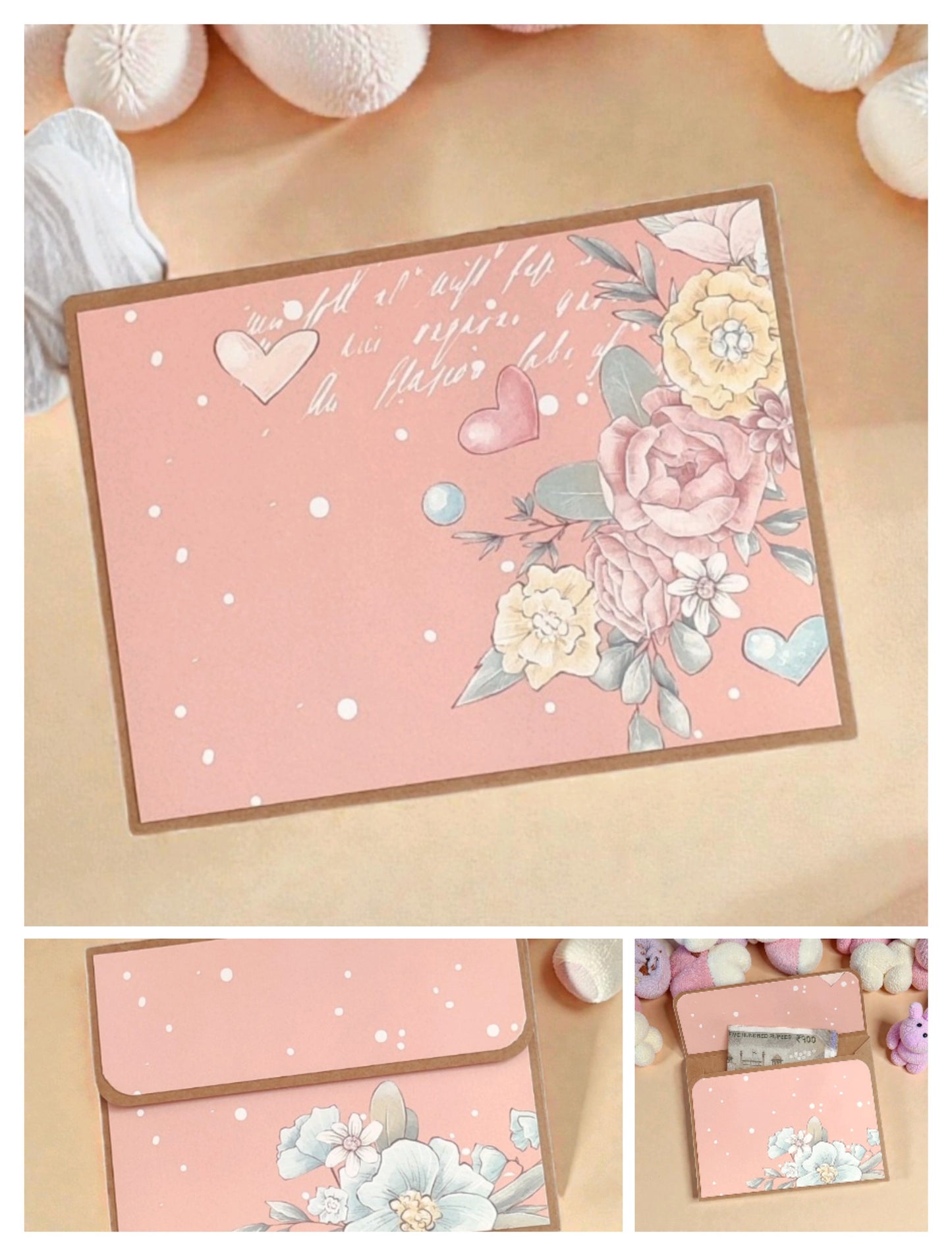 Petite Baby Theme Magnetic Money Envelopes – Set B