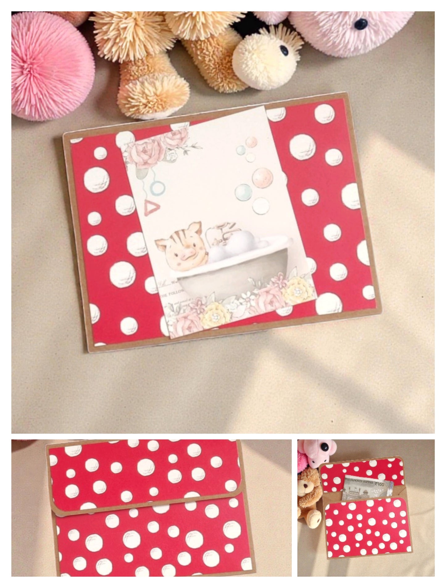Petite Baby Theme Magnetic Money Envelopes – Set C