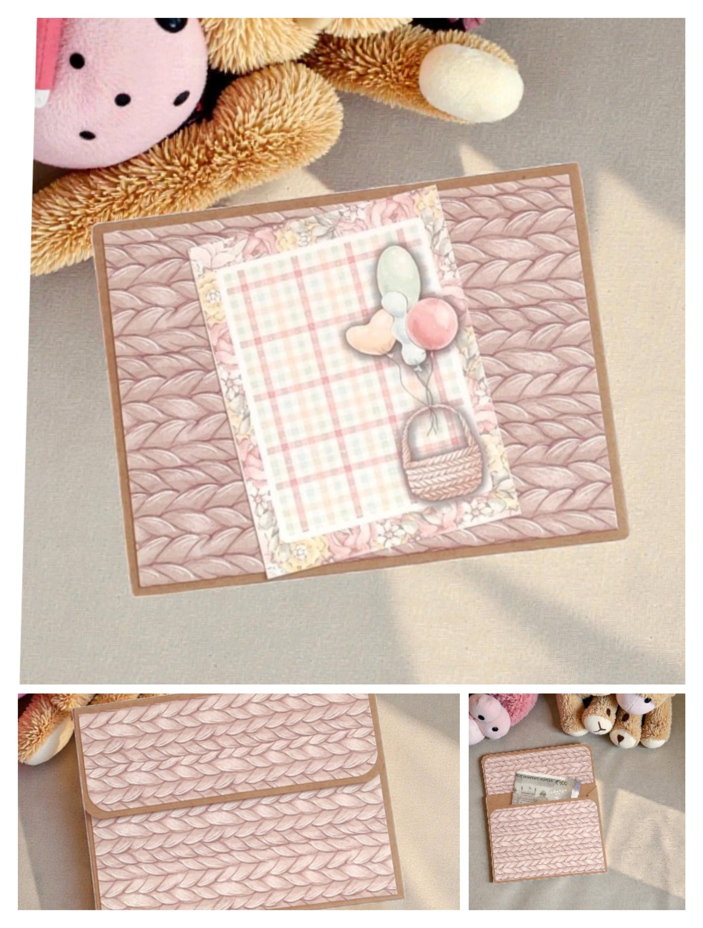 Petite Baby Theme Magnetic Money Envelopes – Set C
