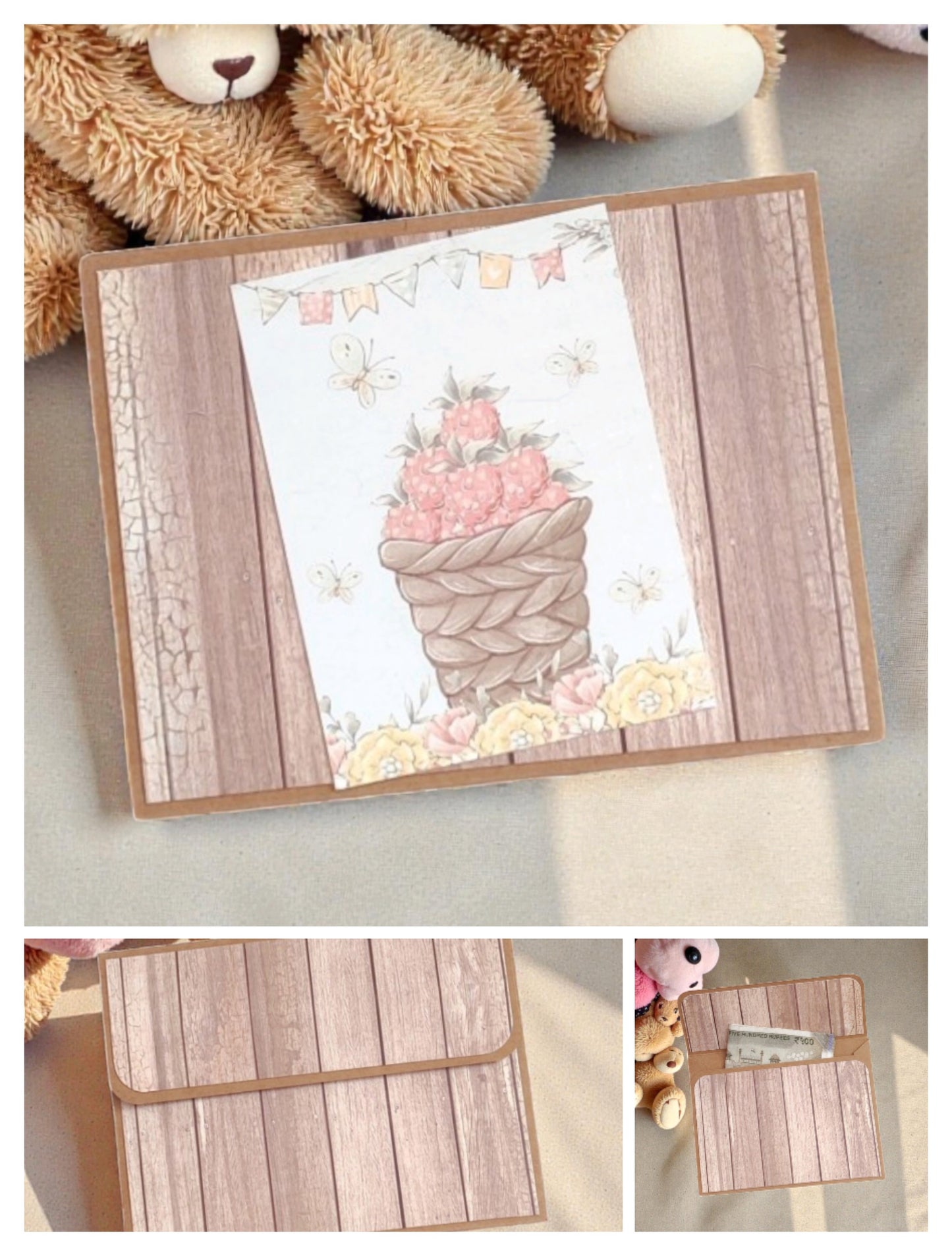 Petite Baby Theme Magnetic Money Envelopes – Set C