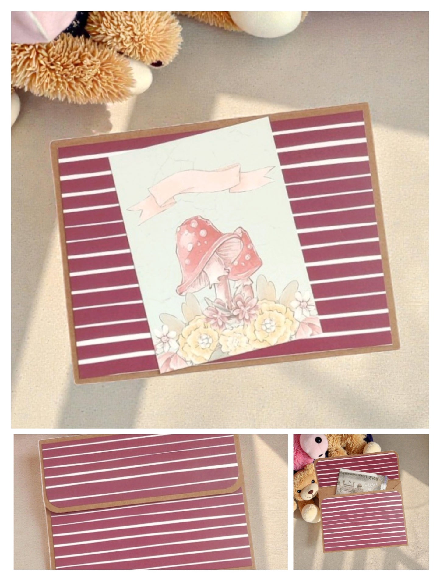 Petite Baby Theme Magnetic Money Envelopes – Set C