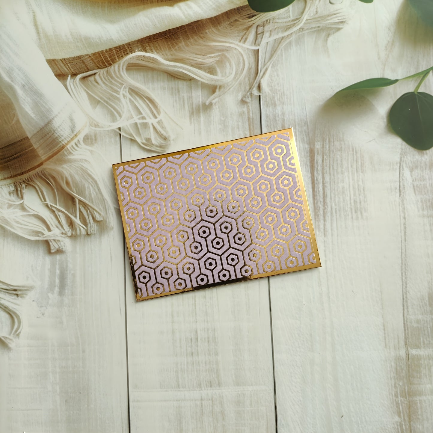 Opulent Hex- Petite Luxe Magnetic Money Envelope