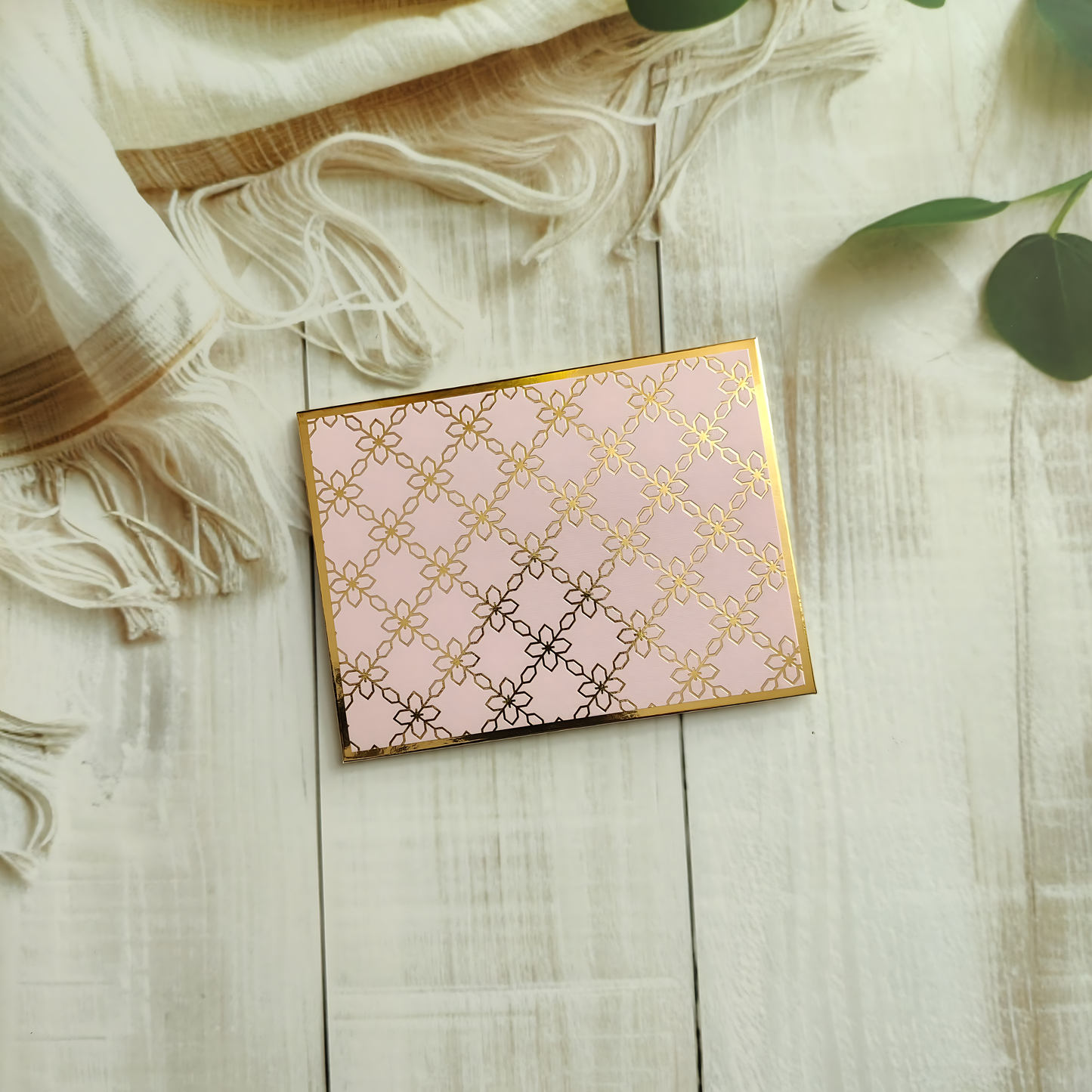 Regal Blush- Petite Luxe Magnetic Money Envelope