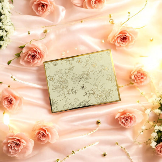 Whispering Petals- Petite Luxe Magnetic Shagun Envelope